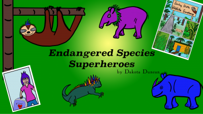 endangered species, comic book art