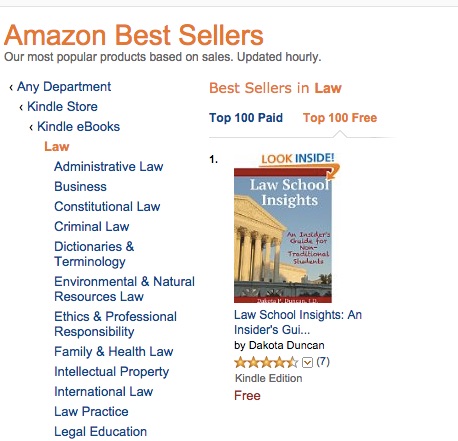 best seller screen shot